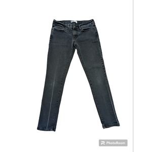 Levi Signature The Skinny Black Stretch Jeans 30" x 30" Size 10 M